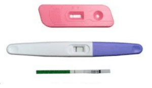 A Pregnancy Tests Strip