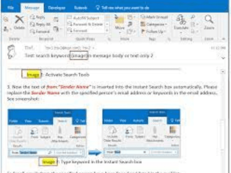 How to Fix Outlook Email Search Not Working